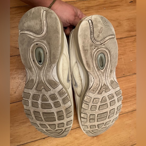 NIKE AIR MAX 97 white sneakers - size 12 - Picture 11 of 11